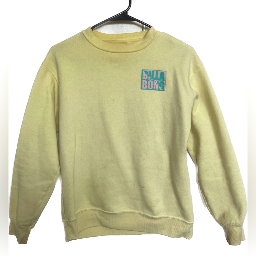 Billabong Yellow Crewneck